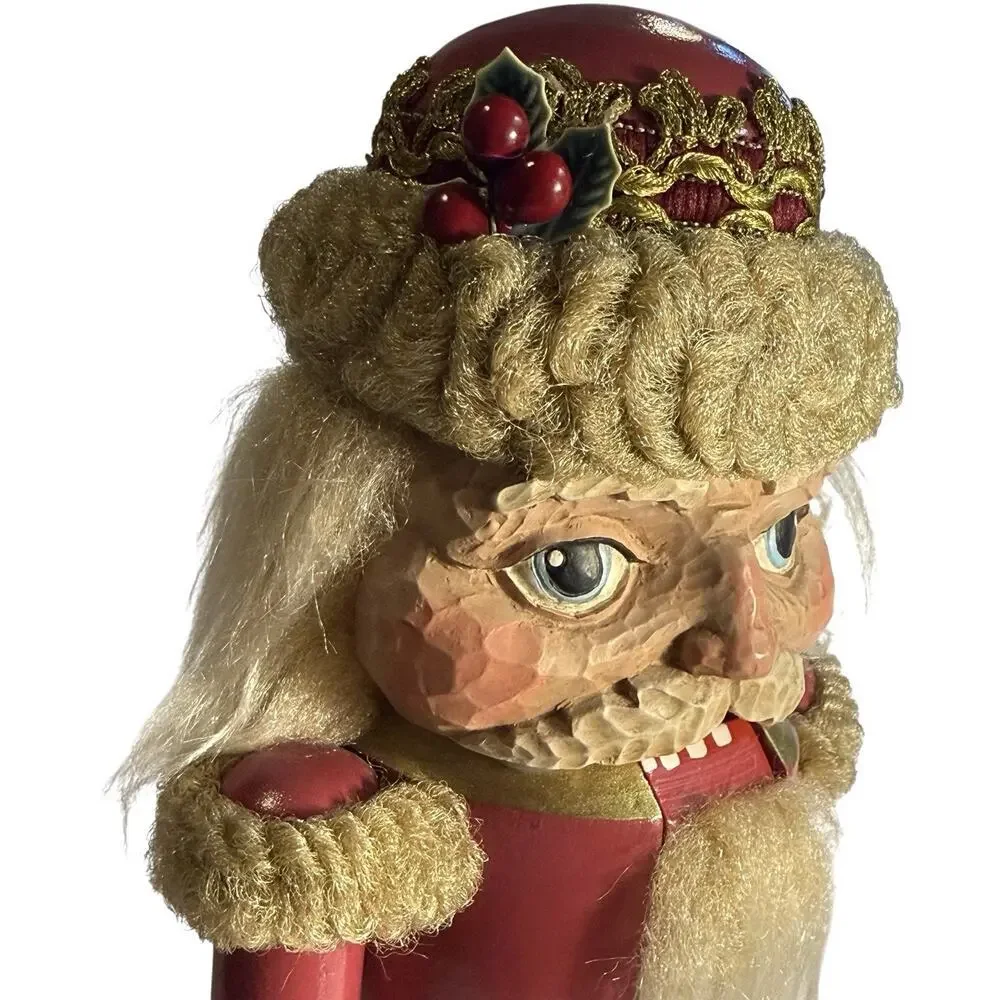 BRN License Design St. Nicholas Santa Claus Father Christmas VTG Nutcracker